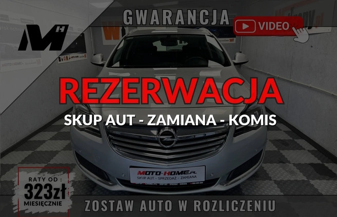 opel insignia chorzele Opel Insignia cena 34999 przebieg: 138781, rok produkcji 2014 z Chorzele